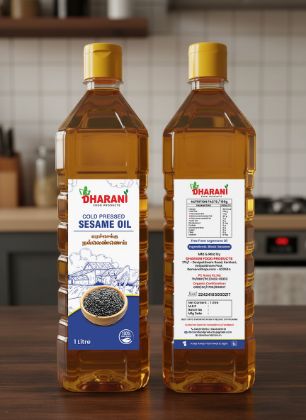 Picture of nallaennai 1 Ltr ( oraganic sesame oil )